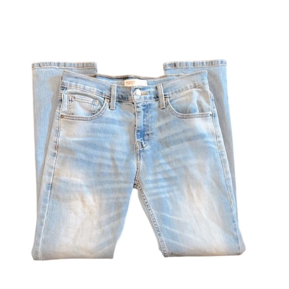 Levi’s men’s Signature Blue Straight Jeans slim Style size 30x30